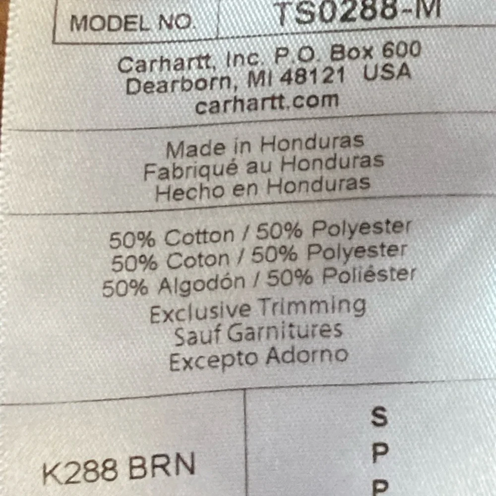 Carhartt Men's Size  Small Midweight Hooded Logo Sweatshirt Pullover Hoodie - Picture 8 of 8